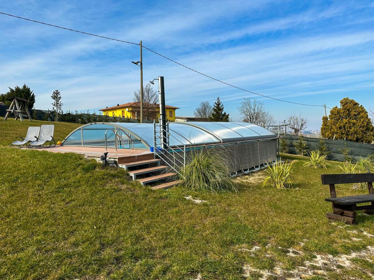 Casa Vacanza Con Piscina,Area Giochi Bambini. Santa Maria della Versa Buitenkant foto